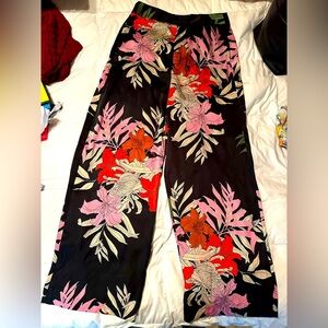 Zara basic high waisted black pants -LG​